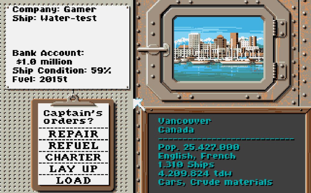 Ports of Call retro game