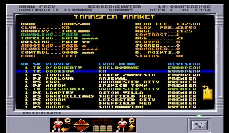Premier Manager 3 retro game