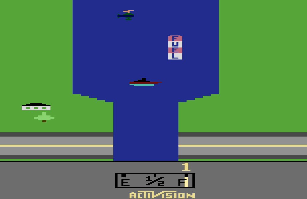 River Raid retro game