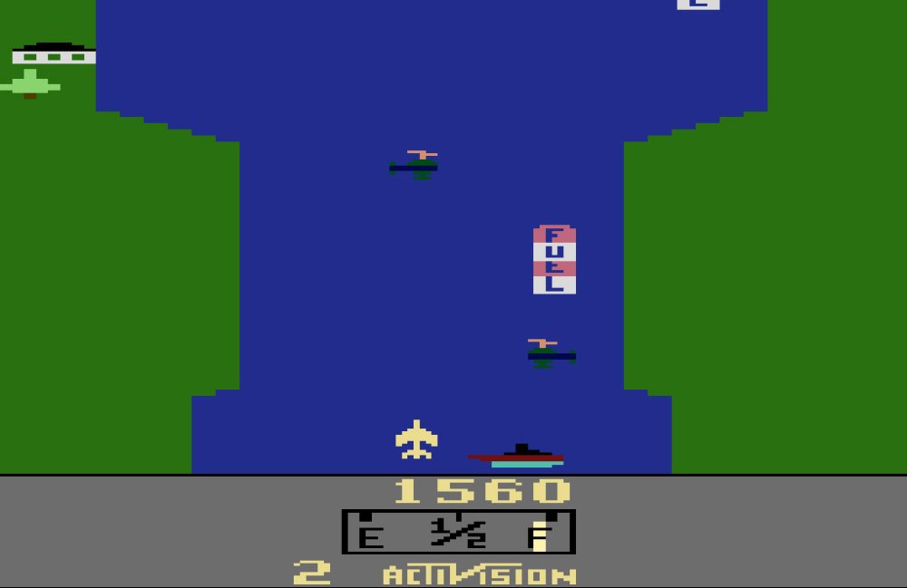 River Raid retro game