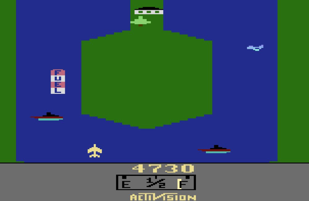 River Raid retro game