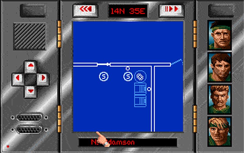 Sabre Team retro game