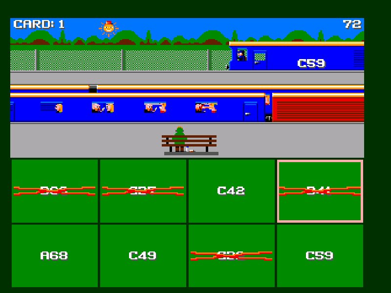 Sensible Train Spotting retro game