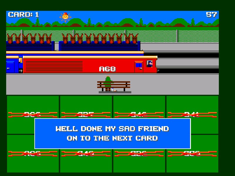 Sensible Train Spotting retro game
