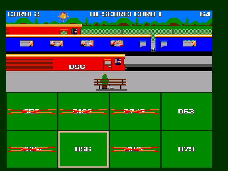 Sensible Train Spotting retro game