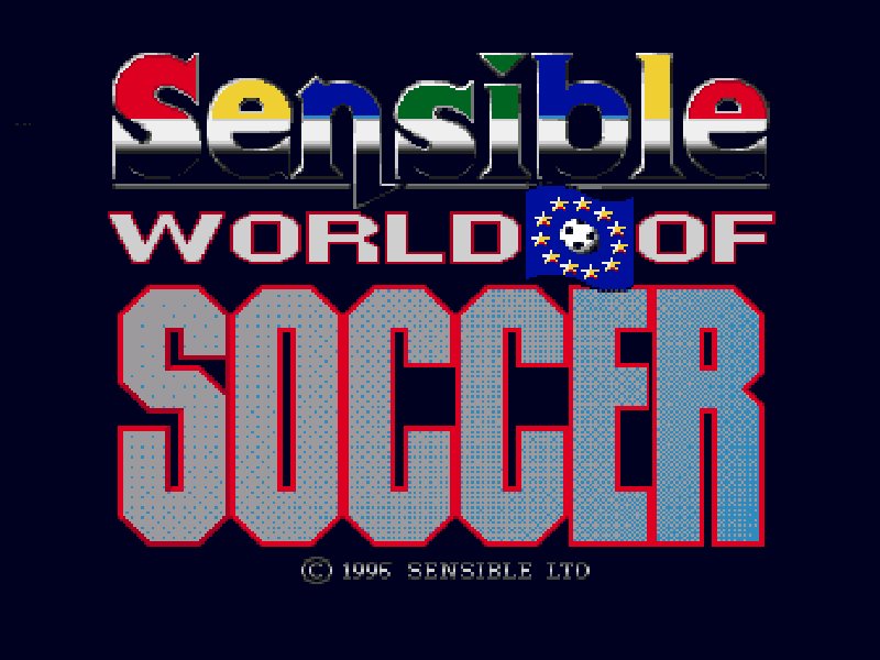 Sensible World of Soccer retro game