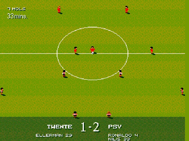 Sensible World of Soccer retro game