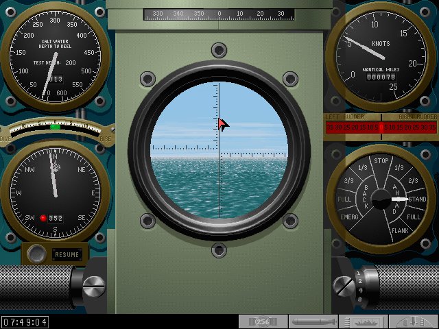 Silent Hunter retro game