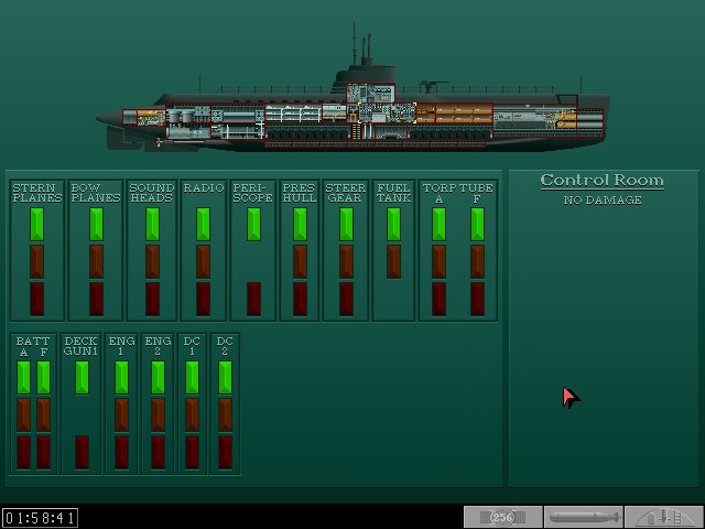 Silent Hunter retro game