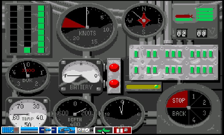 Silent Service II retro game