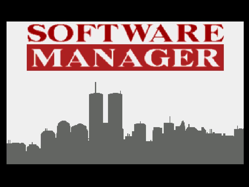 Software Manager retro game
