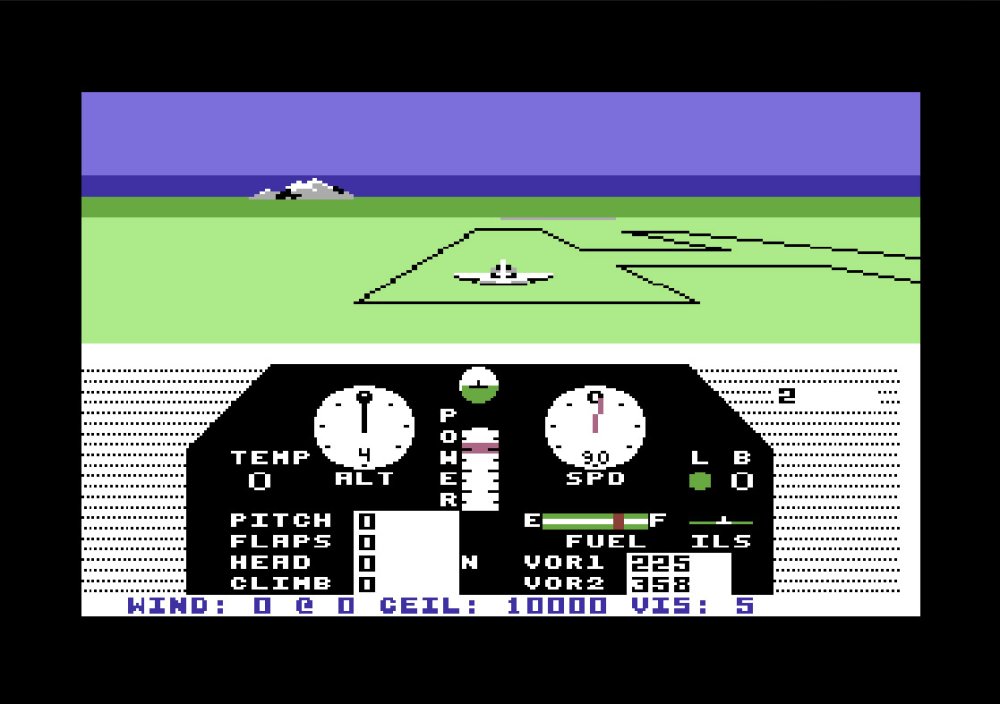 Solo Flight retro game