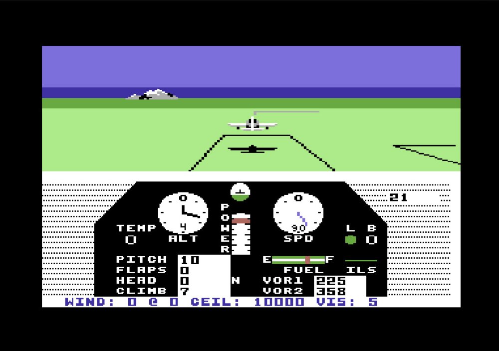 Solo Flight retro game