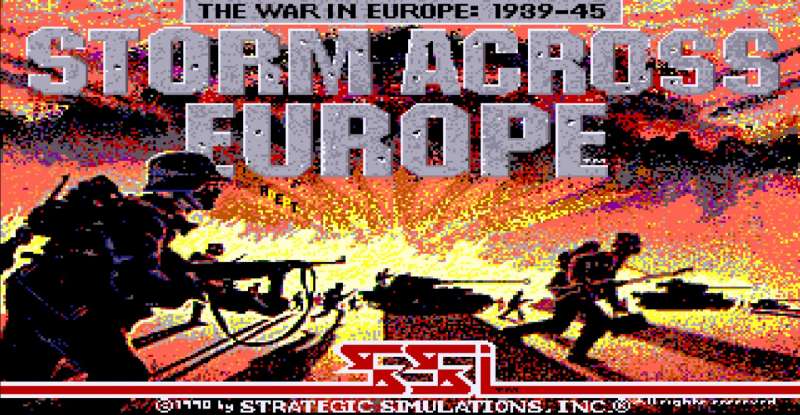 Storm Across Europe retro game