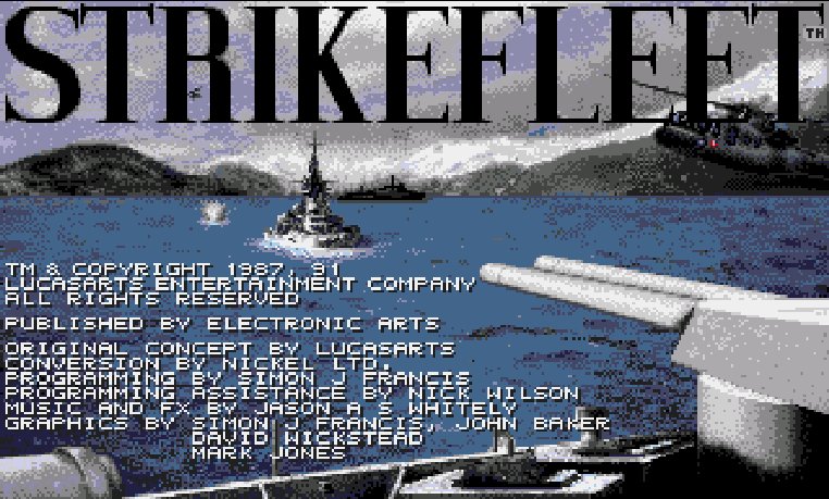 Strikefleet retro game