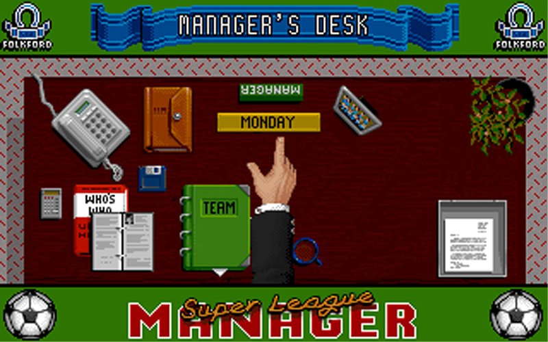 Super League Manager retro game