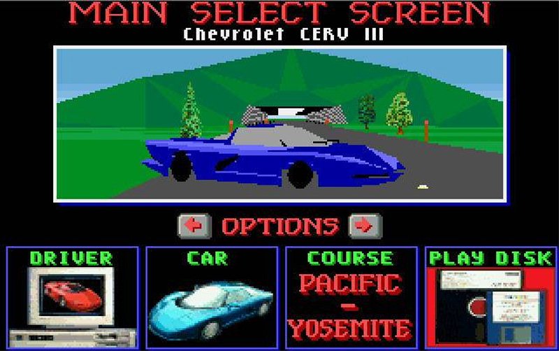 Test Drive III: the Passion retro game