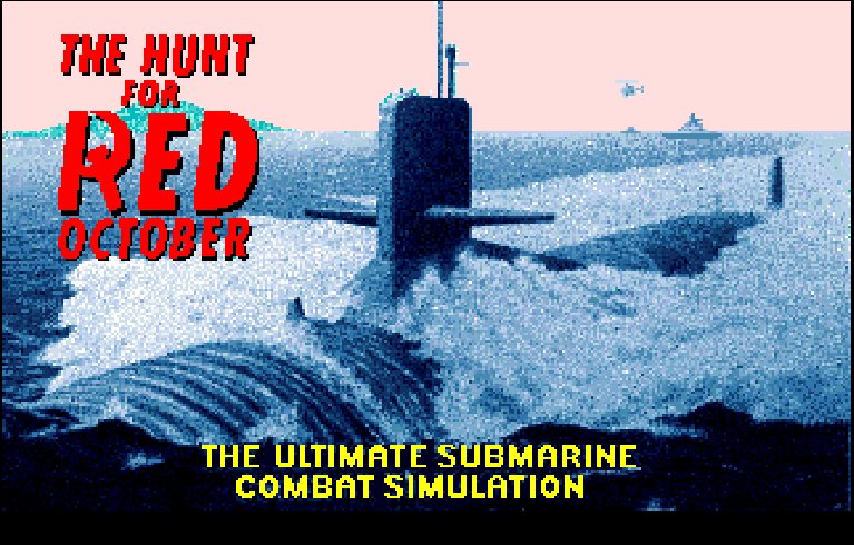 The Hunt for Red October retro game