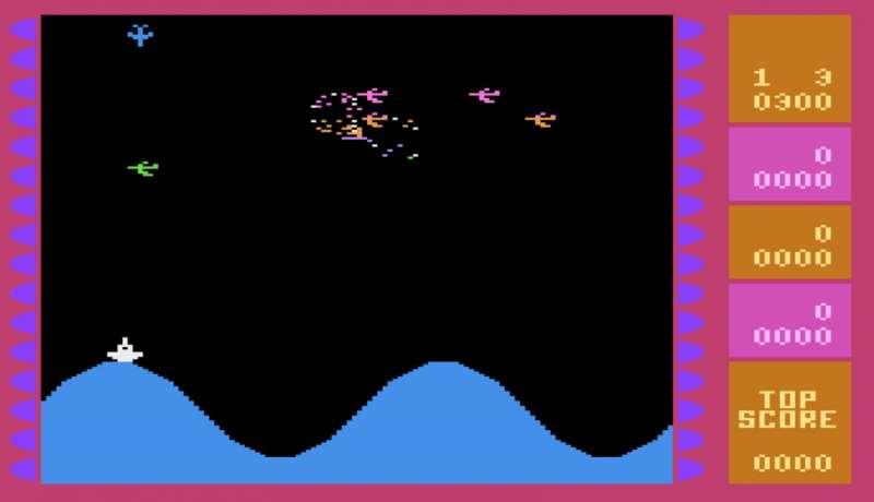 Wavy Navy retro game