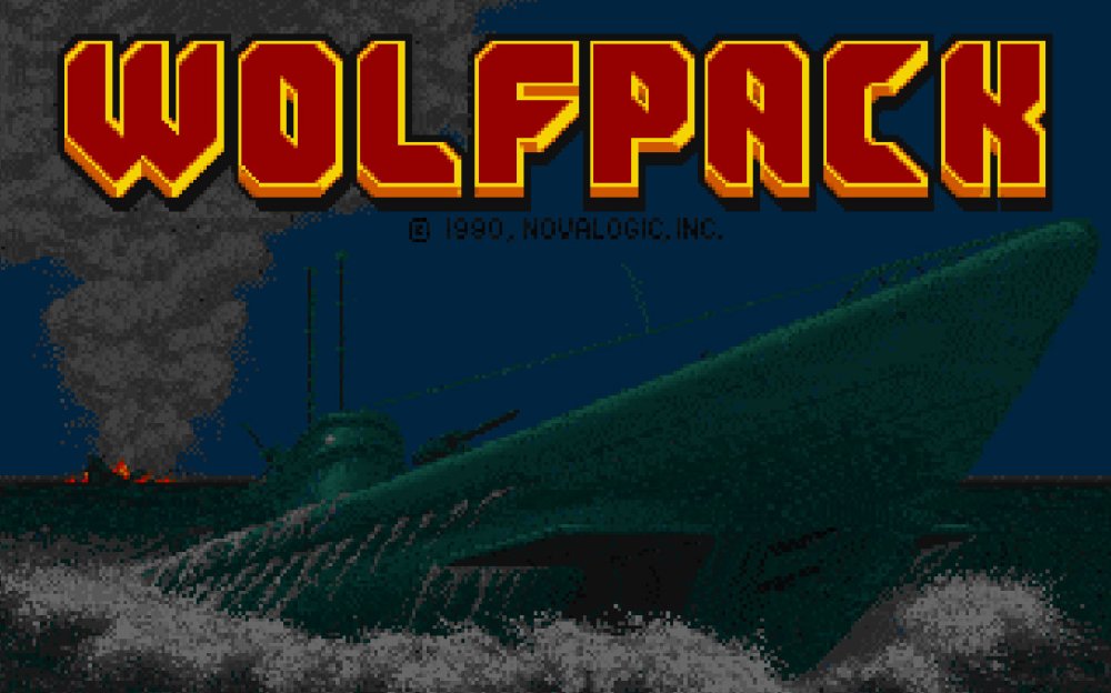 Wolfpack retro game