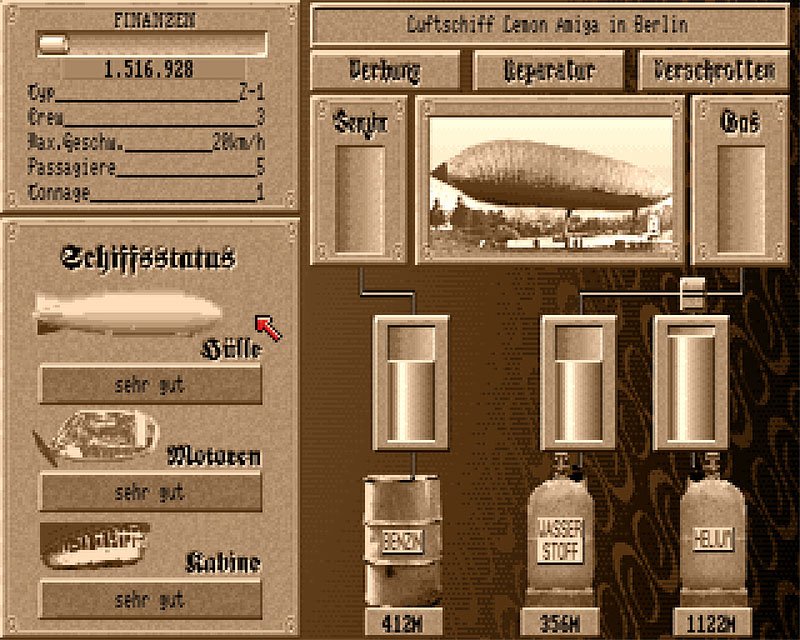Zeppelin Giants of the Sky retro game