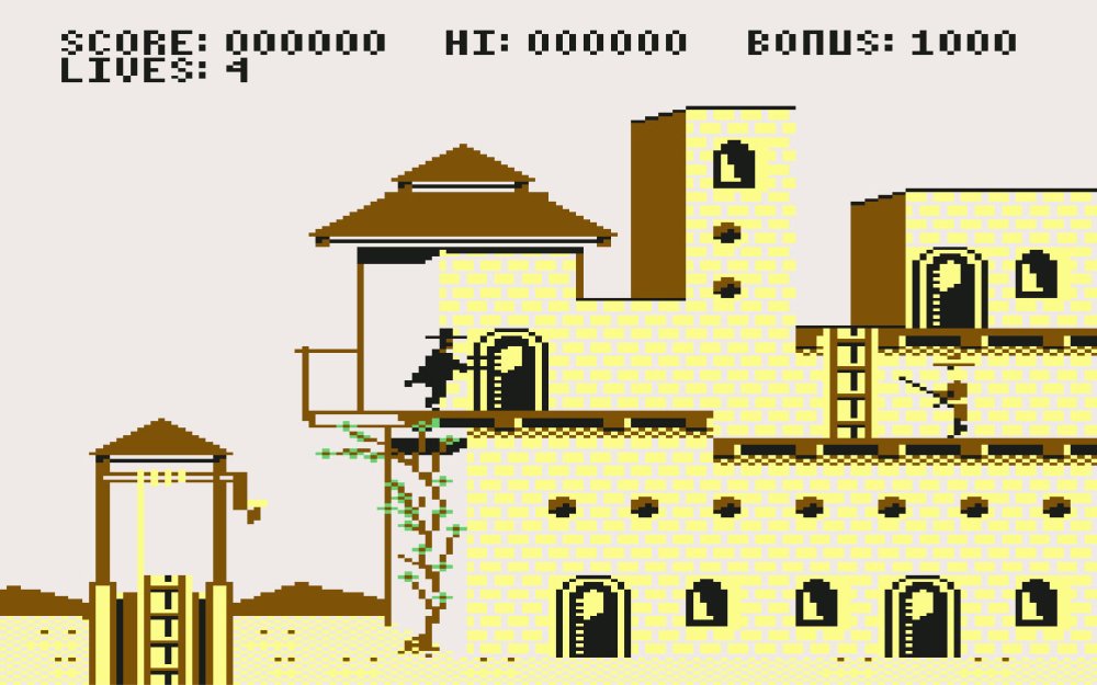 Zorro retro game