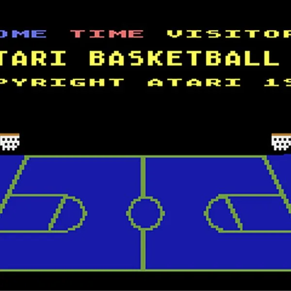 Basketball retro game