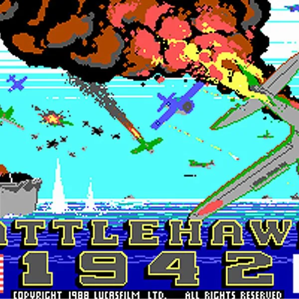 Battlehawks 1942 retro game