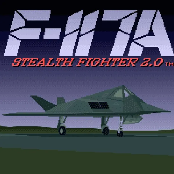 F-117 Stealth Fighter retro game