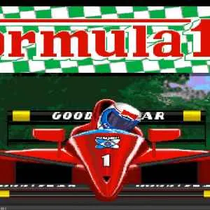Formula 1 3D retro game
