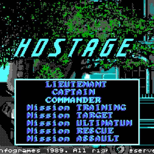 Hostages retro game