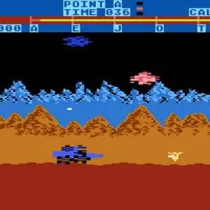 Moon Patrol retro game