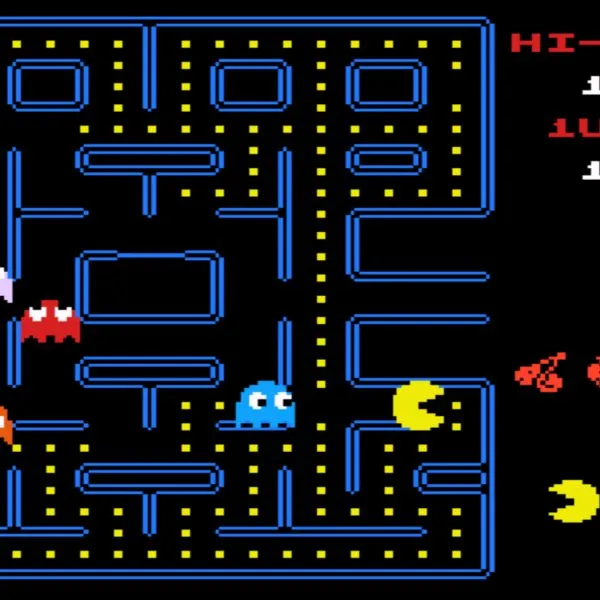 Pac-Man retro game