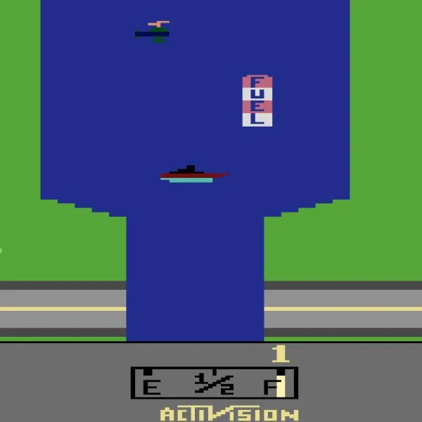 River Raid retro game
