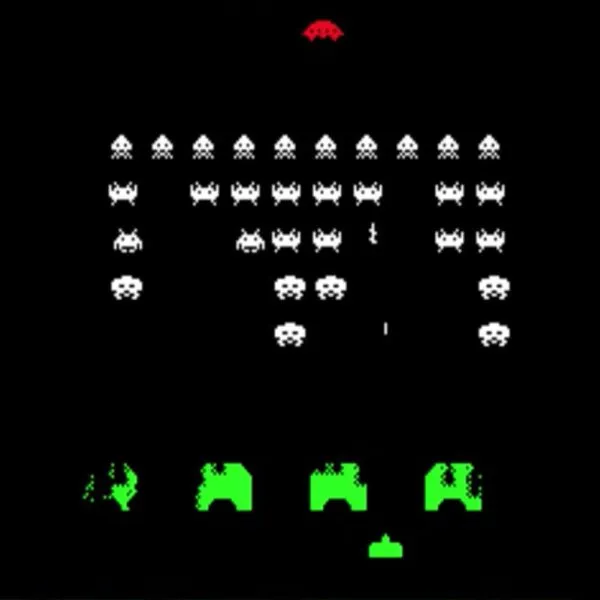 Space Invaders retro game